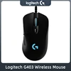 Logitech G403 Hero Wired Gaming Mouse HERO 25K SENSOR LIGHTSYNC RGB 6 Programmable Buttons DUAL