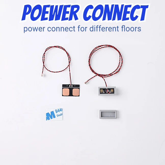 

Power Connector for Lego Building Blocks 21330 76178 10264