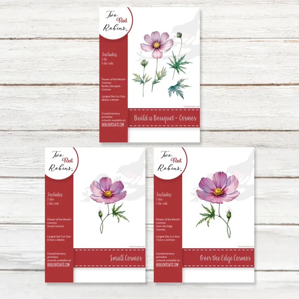 OvertheEdgeCosmosDieSetCuttingDiesScrapbookDiaryDecoration