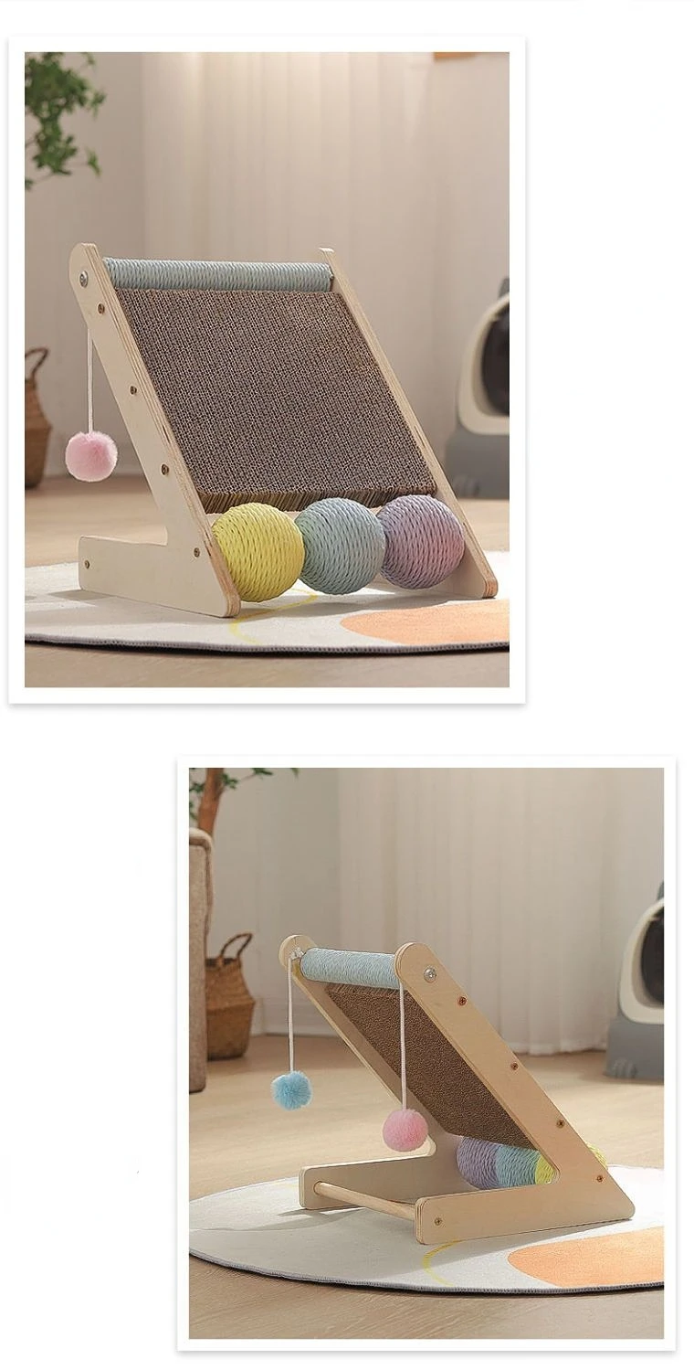 Title 13, Cat Scratching Ball Toy Kitten Sisal Rope Ball ...