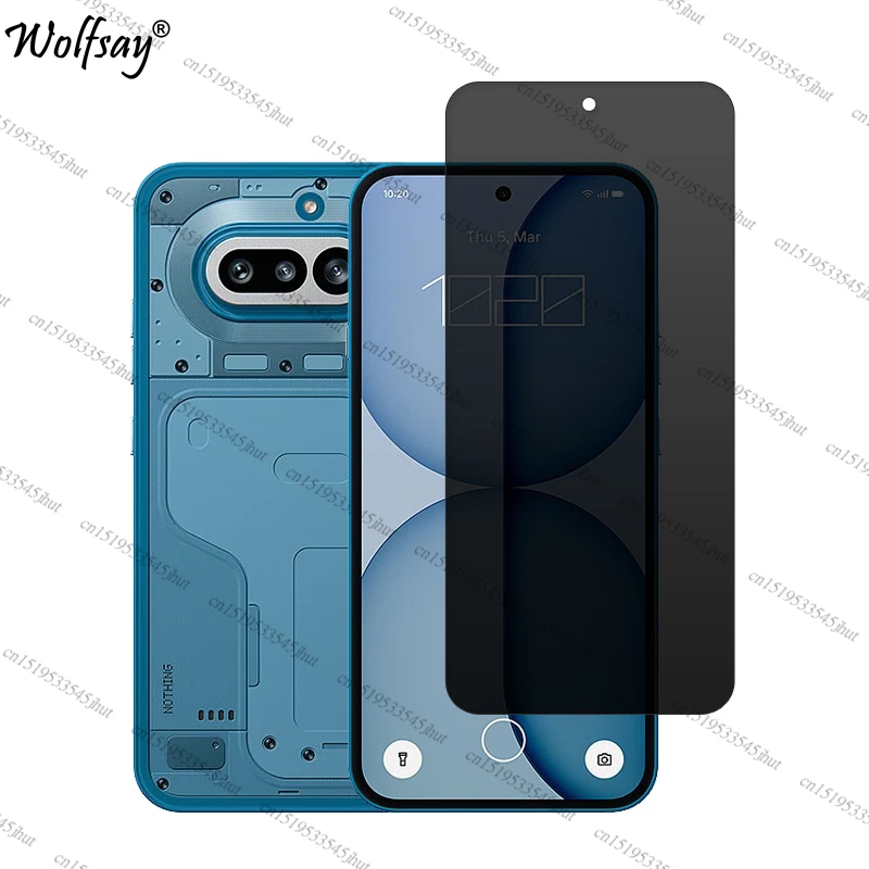 Anti-Spy Tempered Privacy Screen & Camera Protector Glass