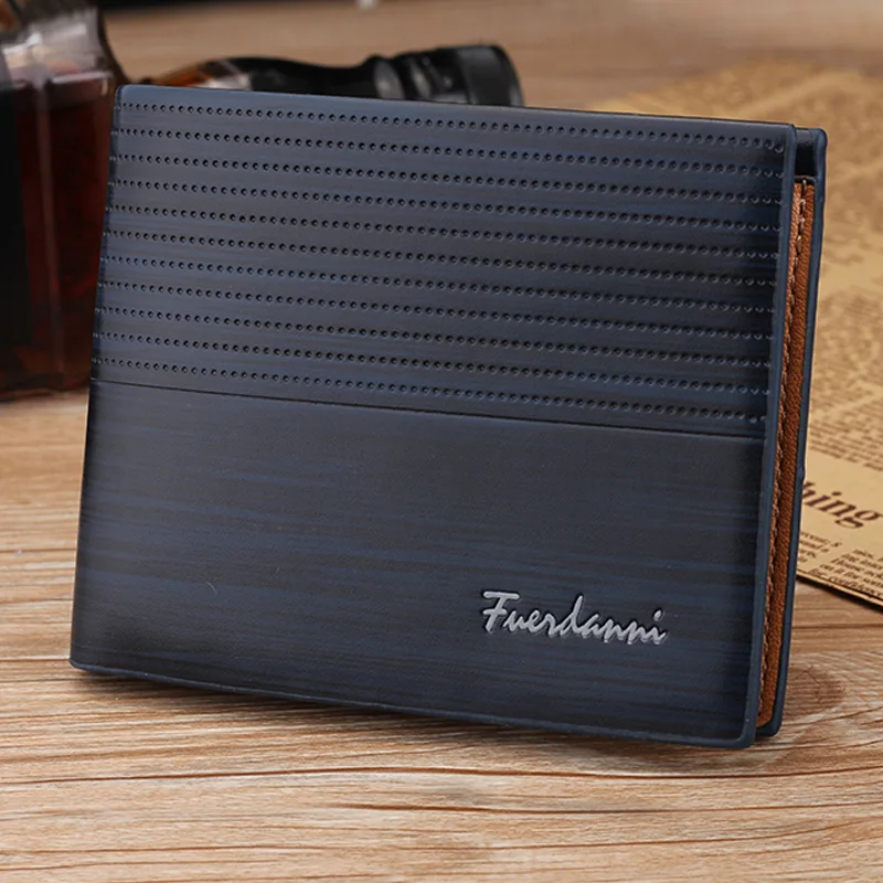 Luxury Designer Men Wallets Trend PU Leather Magic Wallet Men's