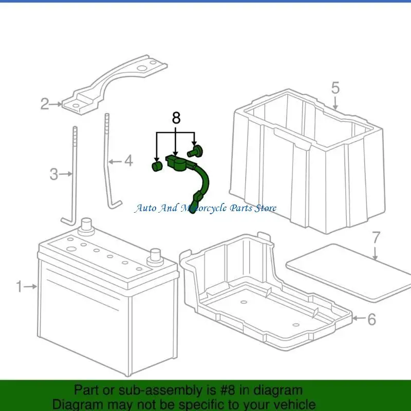P9FD Korrosionsbeständige Autobatterie-Erdungskabelbaugruppe 32600-SDA-A00 Elektrik – Detail 8