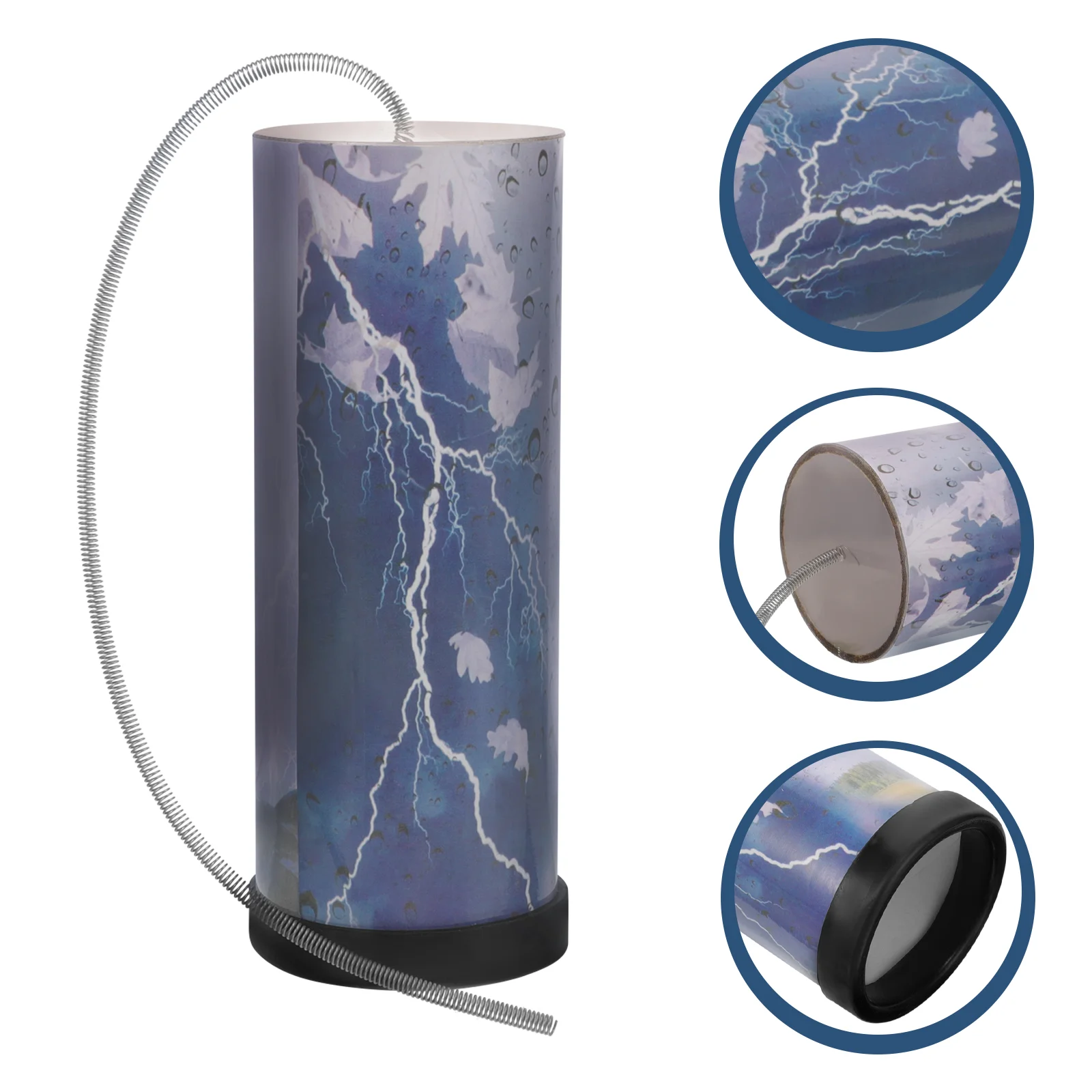 

Thunder Maker Tube Thunder Tube Musical Enlightenment Toy Dubbing Spring Drum for Party