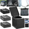 Car Toilet Bucket Trash Can Portable Toilet Stool for Tour Emergency Self-driving for Car Truck Camping Hiking Fishing Long Trip 4