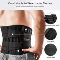 Adjustable Lumbar Support Belt Double Pull Back Waist Orthopedic Corset Spine Decompression Back Pain Relief Tighten The Abdomen 2