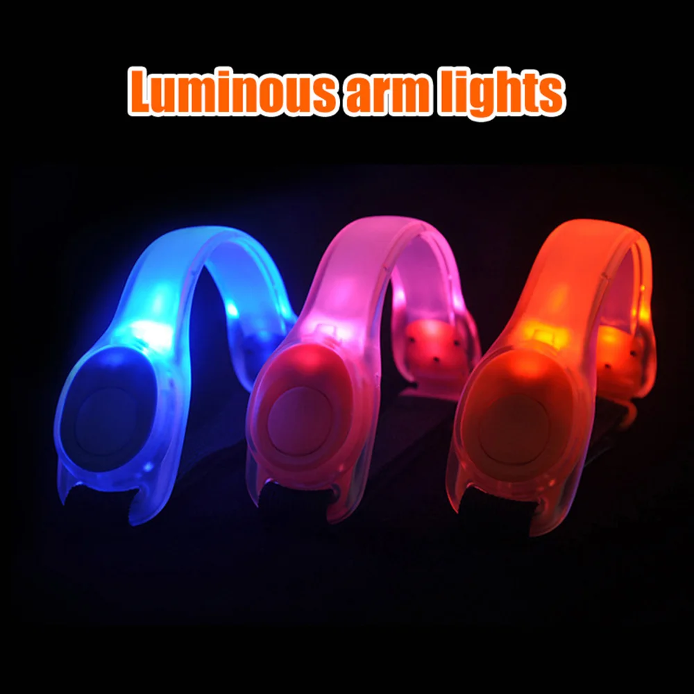 Lot De 8 Bracelets LED Lumineux Réglables Pour Fêtes, Concerts Et Sport - Multicolore