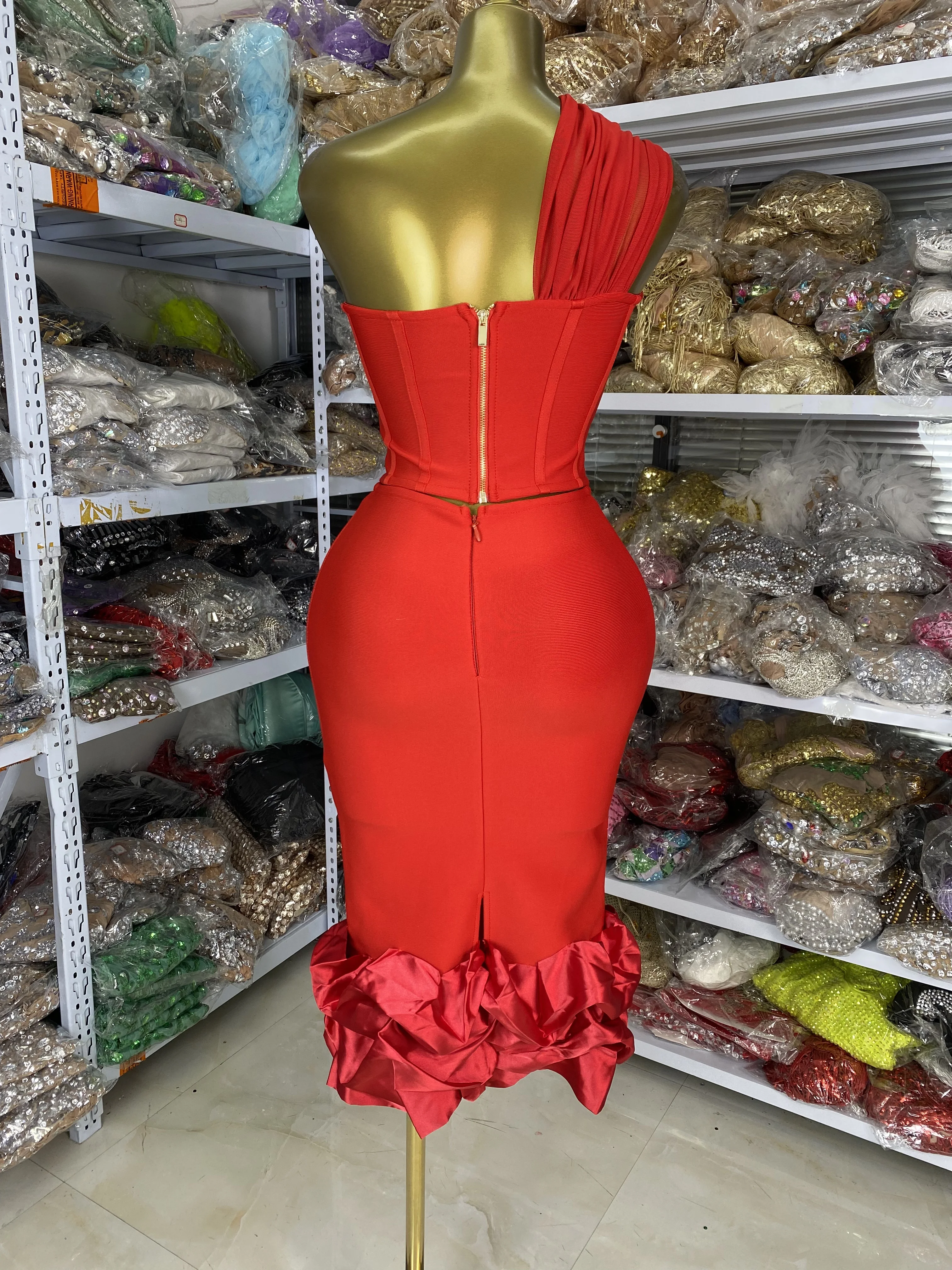 slim fit dress slacks Long Sleeves Short Red Prom Dresses, Red Long Sleeves Short Formal Gra –  jbydress