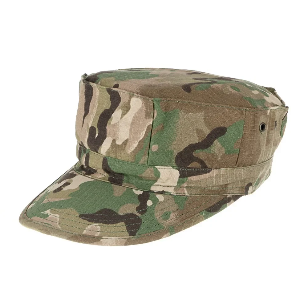 Outdoor Men Hat Rip Stop Combat Fishing Cap Tactical Camouflage Octagonal Hunting Cap Us Camo Hat