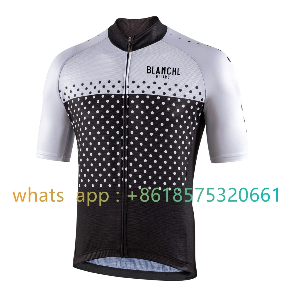 thumbnail image 1 of Blanchl 2023 Camiseta de ciclismo de verano Camiseta deportiva de carreras de bicicleta Ropa Ciclismo Pro Team Mtb Bike Jersey Cycling Wear, 1 of 4