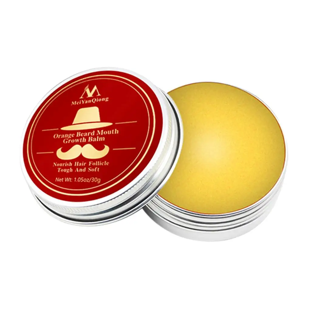 

No Frizz Beard Balm Wax 30g Beard Mustache Hair Softening Conditioning Cream