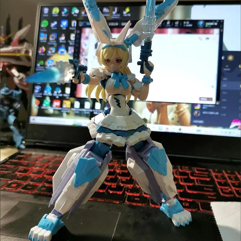 

Kotobukiya Kp615 Action Figure Megami Device Chaos & Pretty M.S.G Alice Assemble Model Kit Collectible Toys Original In Stock