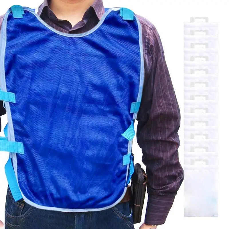 Cooling Vest Summer Cooling Sunstroke For Men Women High-Temperature