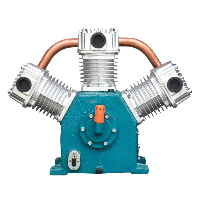 

manufacturer 3 cylinder compressor spare parts China air compressor heads piston pump