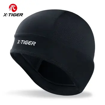 X-TIGER Cycling Cap Summer Breathable Ice Silk Cap Cycling Running Hiking Hat Cap Anti-UV Outdoor Sports Headwear Cap