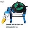 220V BWJ-30 30KG Welding Positioner With 200MM Mini Chuck With Foot Switch Welding Turntable 1