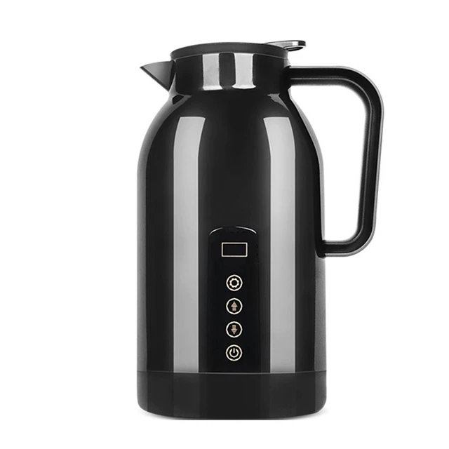  Car Kettle Thermos Heating Kettle Water, 1200ML 12V/24V Car  Electric Heating Cup Stainless Steel Electric In-car Kettle Travel Thermoses  Heating Water Bottle(24V) other electrical appliances : Home & Kitchen