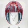 Universal Long Hair Dog Cat Costume Wig Dream Look Funny Cats Cosplay Wig Colorful Blue Pink Wig Costume Party 2