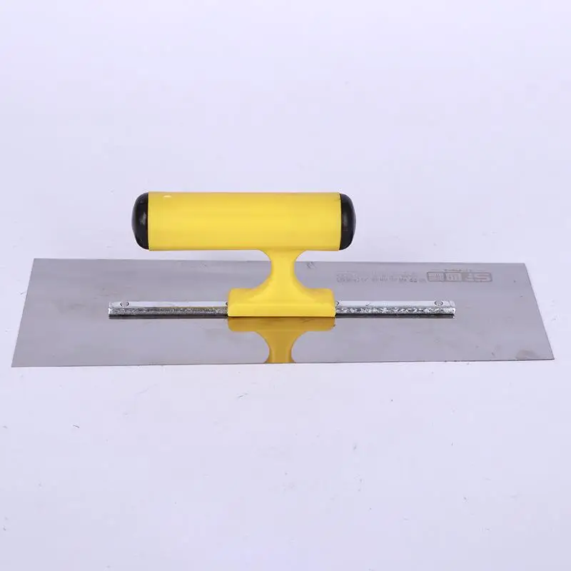 Drywall Trowel Plastering Trowel Flat Finishing Trowel for Grouting Concrete Finishing Plastering Flooring Finishing Scraping