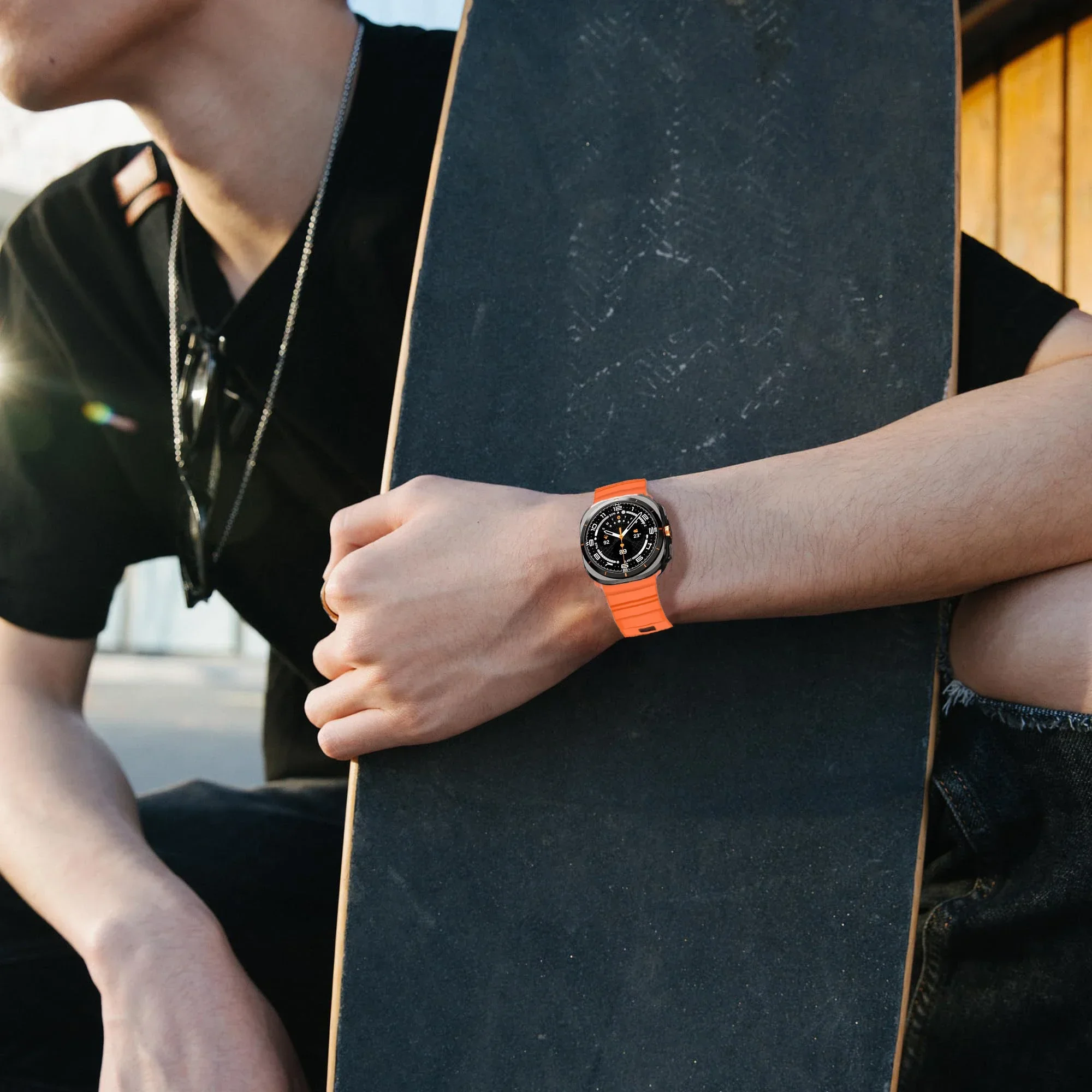 Official Silicone Sport Band for Galaxy Watch Ultra - 47mm Strap