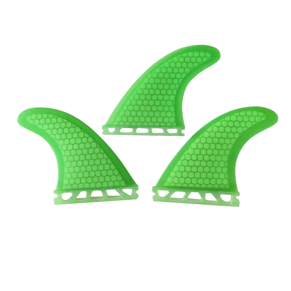 M Surfboard Fins Honeycomb 3 Fins UPSURF FUTURE Fins G5 Thruster Tri Fin Multicolor Surf Accessories Single Tabs Quillas