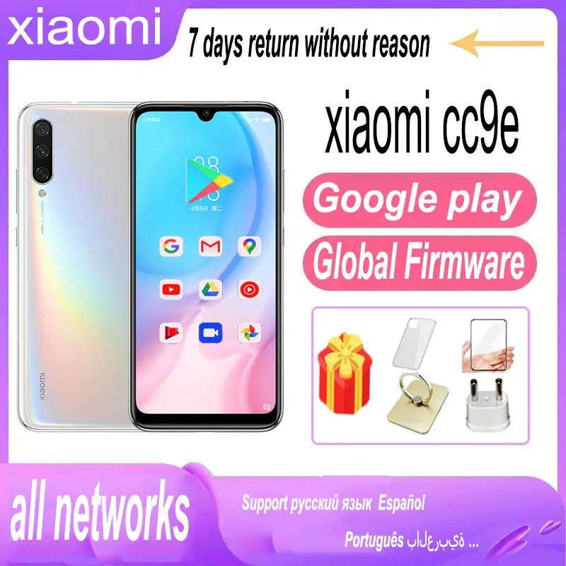 

Global firmware xiaomi CC9e/MI A3 6.088-inch Qualcomm Snapdragon 665 1560x720 pixels 4030mAh 18w full screen Bluetooth 5.0