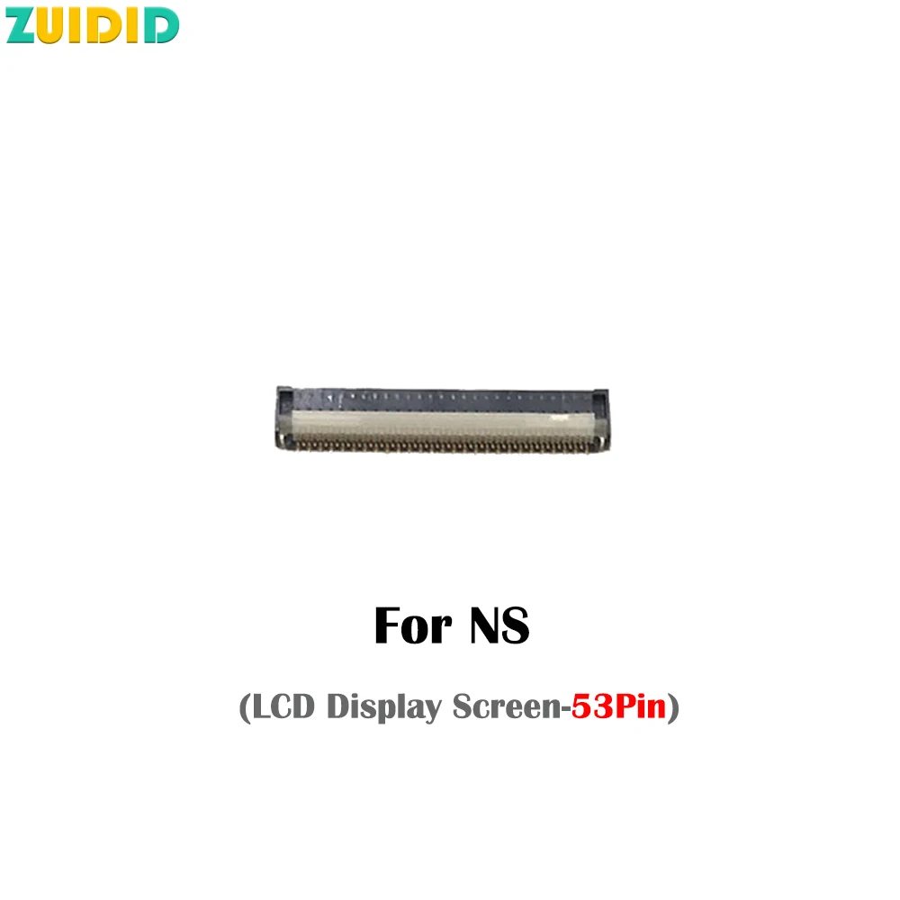 1pc 29/31/41/43/53 핀 FPC 암 소켓 마더 보드 LCD 디스플레이 화면 스위치 NS Lite OLED 용 플렉스 케이블 클립 리본 커넥터
