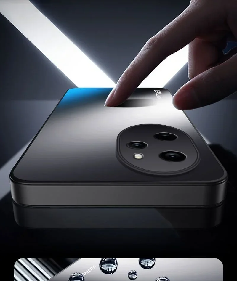 Sleek Matte Finish Protective Case with Magnetic Ring Stand