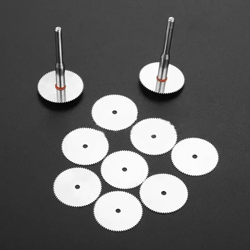 12pcs/Set Cutter Mini Carbon Steel Circular Saw Disc 16mm/18mm/25mm/32mm Wood Metal Cutting Hard Materials Tool woodworking tools circular saw disc