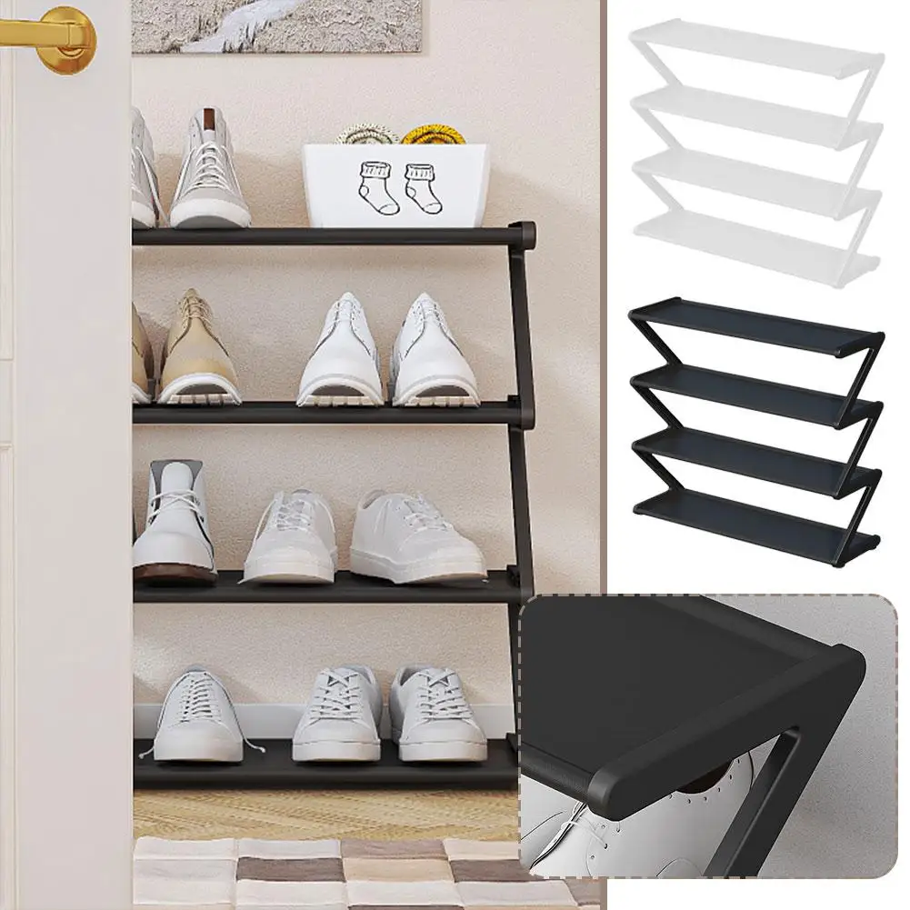 

Doorway Shoe Rack Shoe Organizer Dustproof Space Saving For Home Dormitory Bathroom Bedroom Hallway Multi-layer Storage Rac O3N0