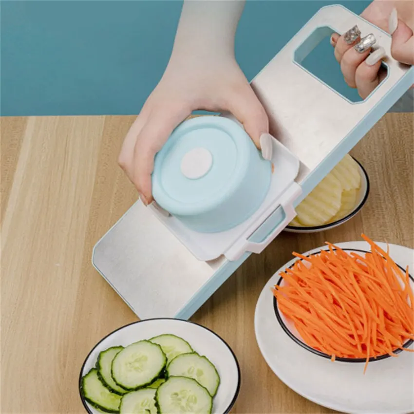 Multi-functional Vegetable Slicer Adjustable Food Slicer Multi-blade Detachable Potato and Vegetable vegetable slicer potato slicer food slicer
