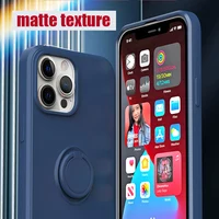 Coque de téléphone magnétique en silicone souple pour iPhone 13 11 12 Pro Max X XR XS Max 7 8 6 6s Plus Se 2020 Capa