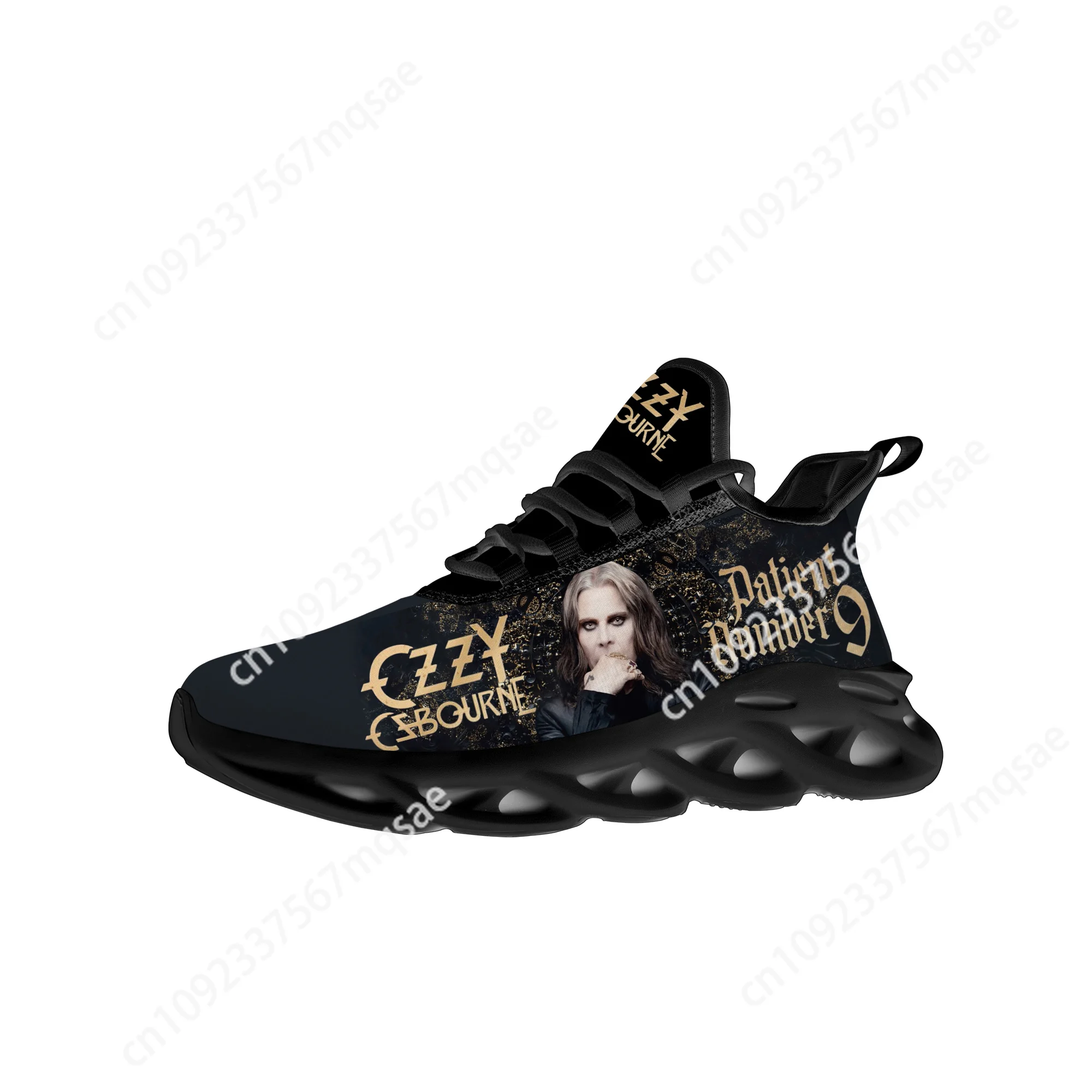 Ozzy Metal Rock Singer Osbourne Flats Sneakers Mens Womens Sports Running Shoes High Quality Sneaker Customized Casual Shoe 3