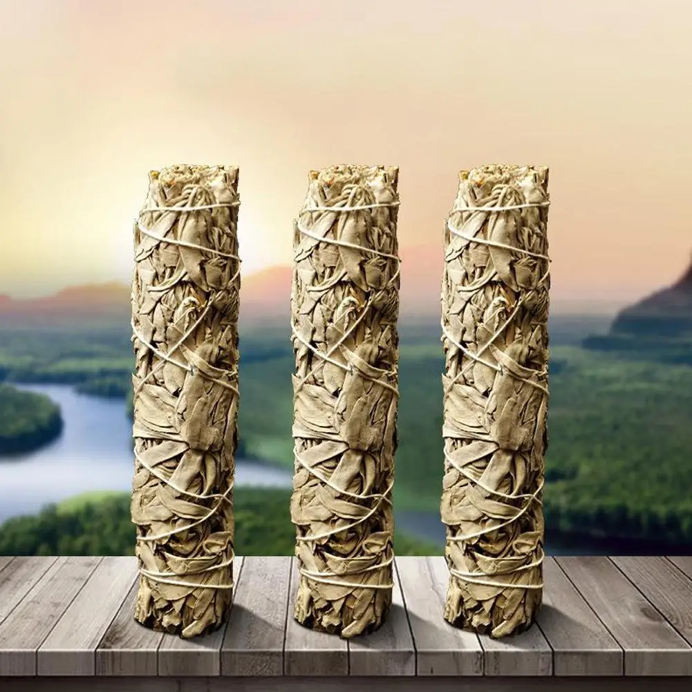 Sage Pure Leaf Holy Wood Smoked Yoga Meditation Niche Negative Indoor And Bundles Clearing Home Cleansing Fragrance Energy P1L9