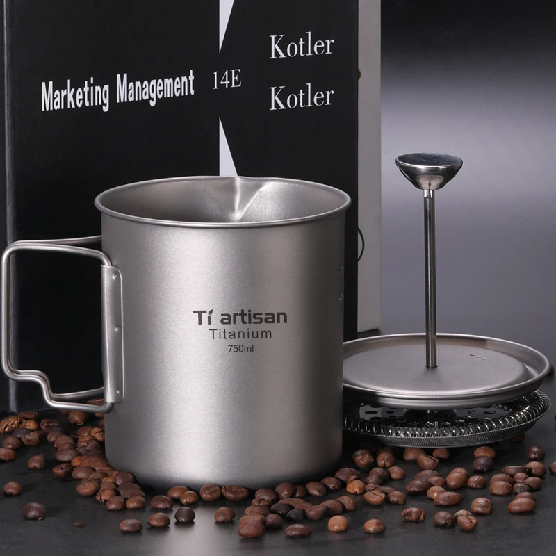 French Press Coffee Maker Camping Camping Cooking Coffee Press