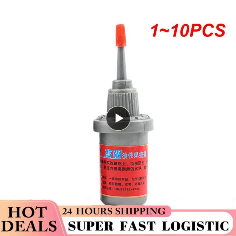 1~10PCS Strong Super Metal Oily Solder Multi Purpose Universal Adhesive Glue Plastic Wood Metal Rubber Tire Repair Glue