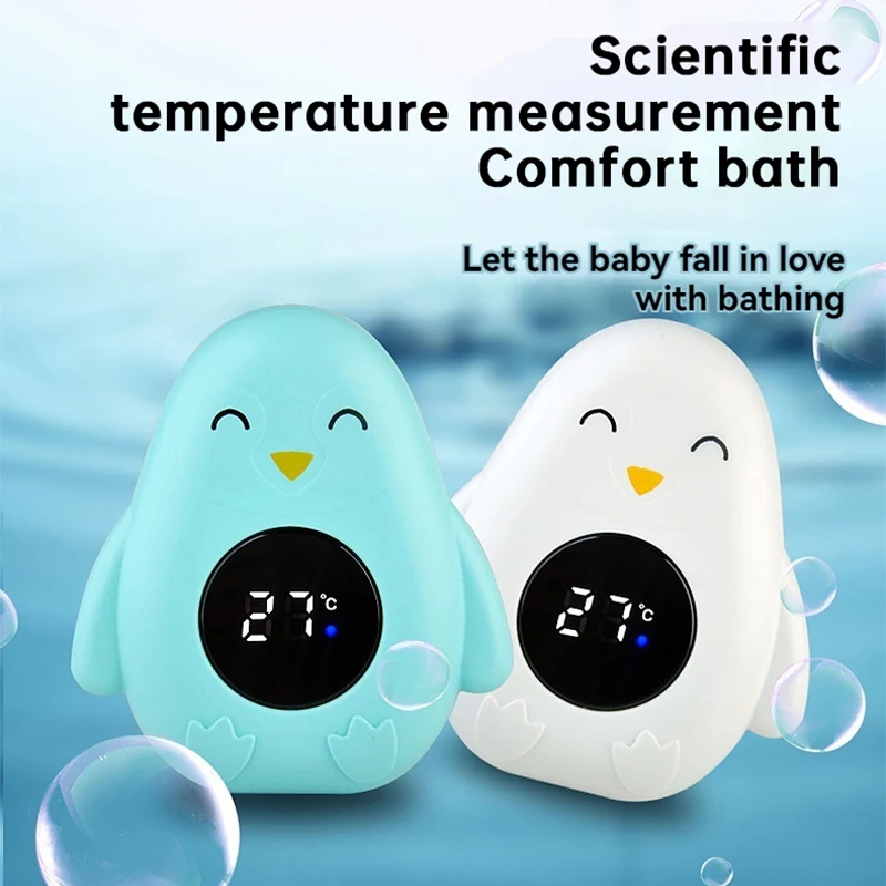 Water Thermometer 1 PCS Baby Cartoon Animal Shape Bath Temperature Measurement Household Electronic Thermometer