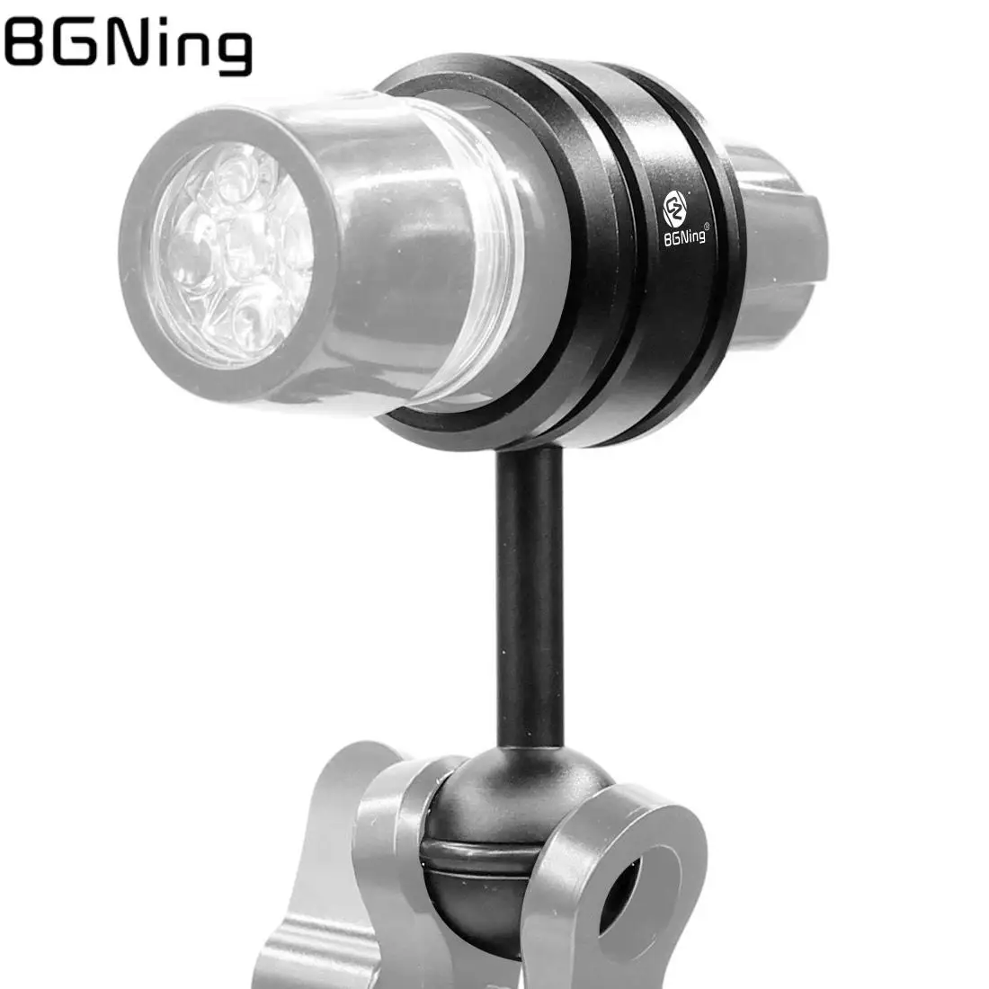 Tauchen 1 "Kugelkopf zu ys Kopf Clip Arm Taschenlampe Kugelkopf klemme fester Clip für Gopro Osmo DSLR Kamera Licht Unterwasser tauchen