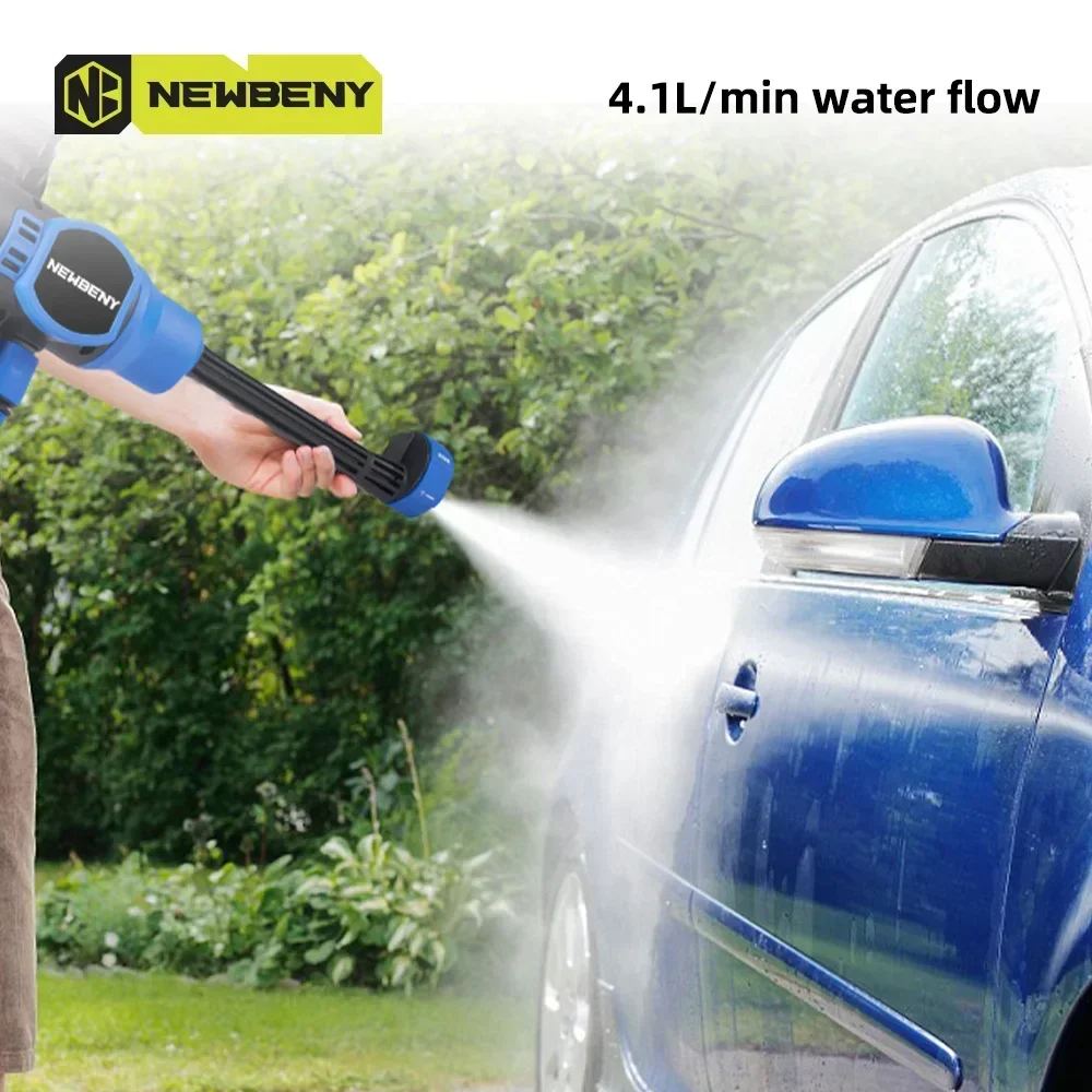 200Bar Brushless High Pressure Washer Gun 6 IN 1 Cordless Efficient Car Garden Washing Power Tools For Makita 18V Battery 2