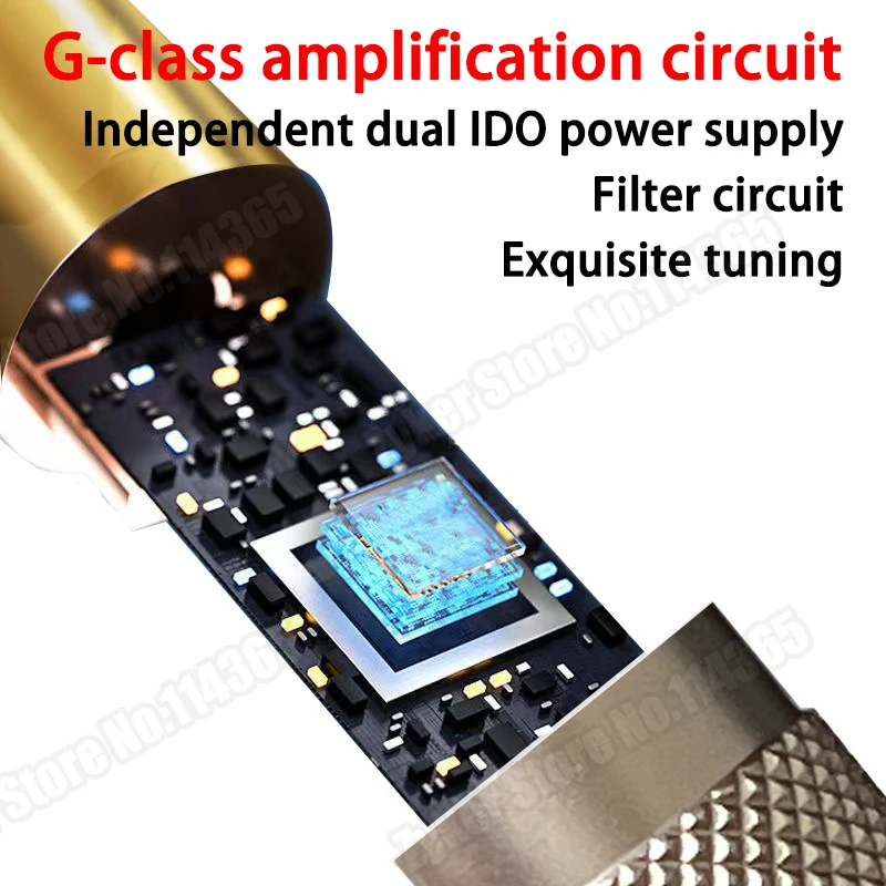 CX31993 97220 HiFi USB DAC Type C to 3.5mm Earphone Amplifier s CX31993 Audio Decoder AMP Phone Adapter Digital DAC For Android