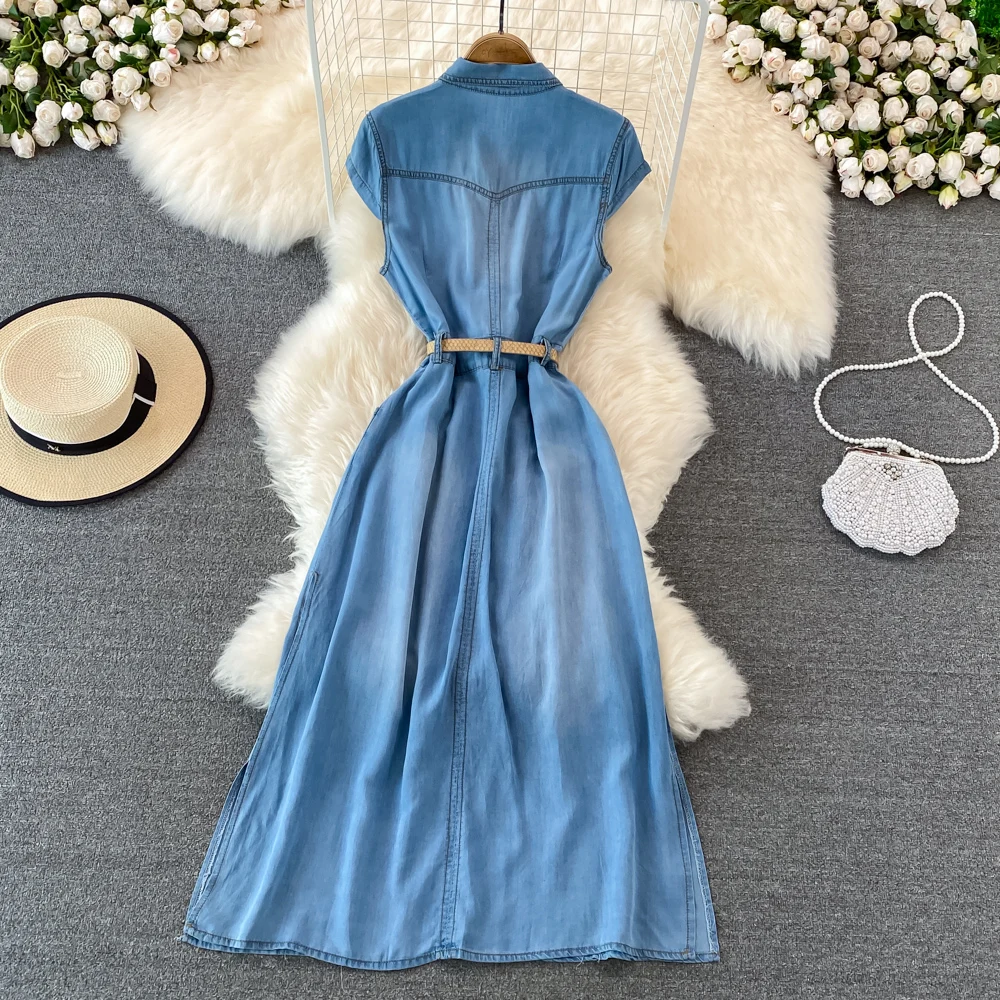 green emerald velvet dress Edgy Era Denim Strapless Midi Dress – VICI