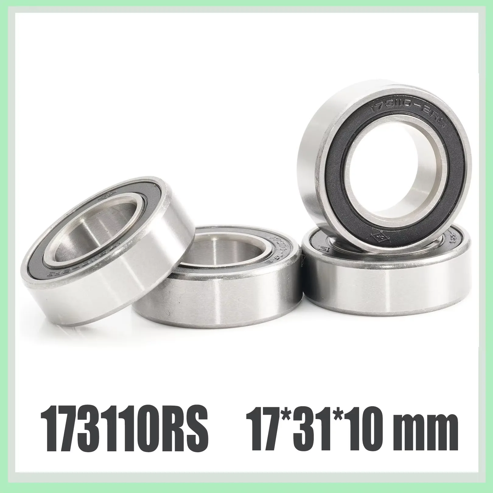 173110-2RS Lager 17*31*10mm (1 stück) Fahrrad Headset Reparatur Teile Kugellager 173110 RS