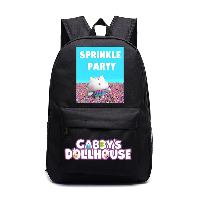 

Gabby's Dollhouse Children's Backpacks, Leisure Bags, Boys and Girls Bags, School Bags for Teenagers, Cartoon Printed Bags