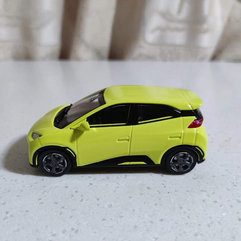 1:43 Scale BYD Seagull EV New Energy Car Model Alloy Diecast Simulation Toy Collectible Gift 3