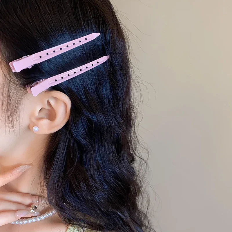 5/8/10 Stück Metall Silber Haarspangen für Frauen Styling Schnitte Salon Haarnadelklemmen Wurzel Flauschige DIY Clip Werkzeuge Kopfzubehör – Detail 8