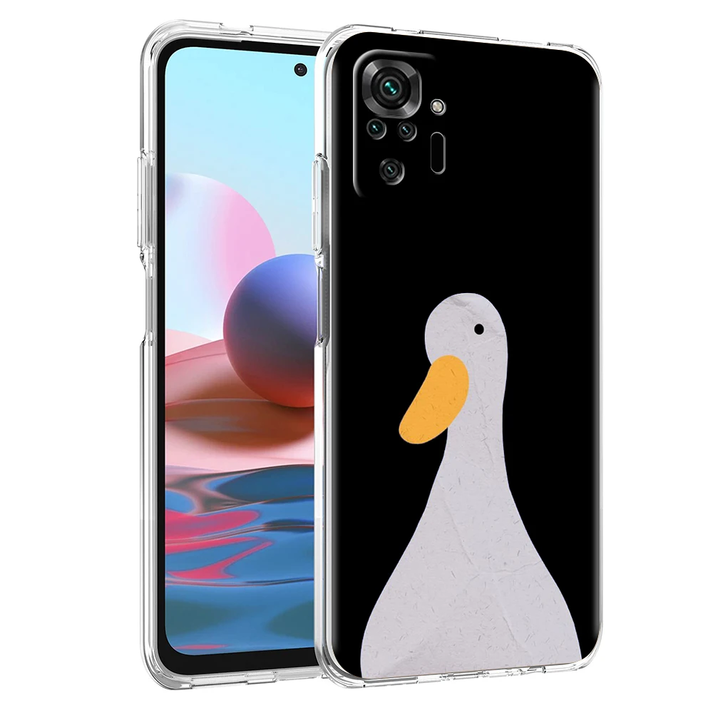 Cartoon Doubt Duck Phone Case - Stylish and Protective Duck-Themed Cover