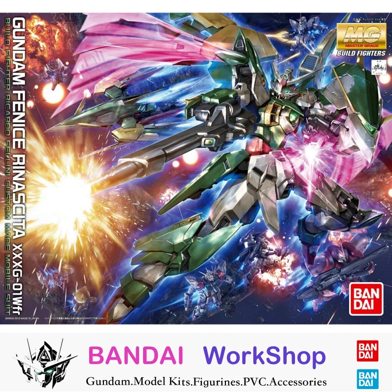 

Bandai 1/100 MG Gundam Fenice RinascitaAction Figure Assembly Model Kit Collectible Gifts