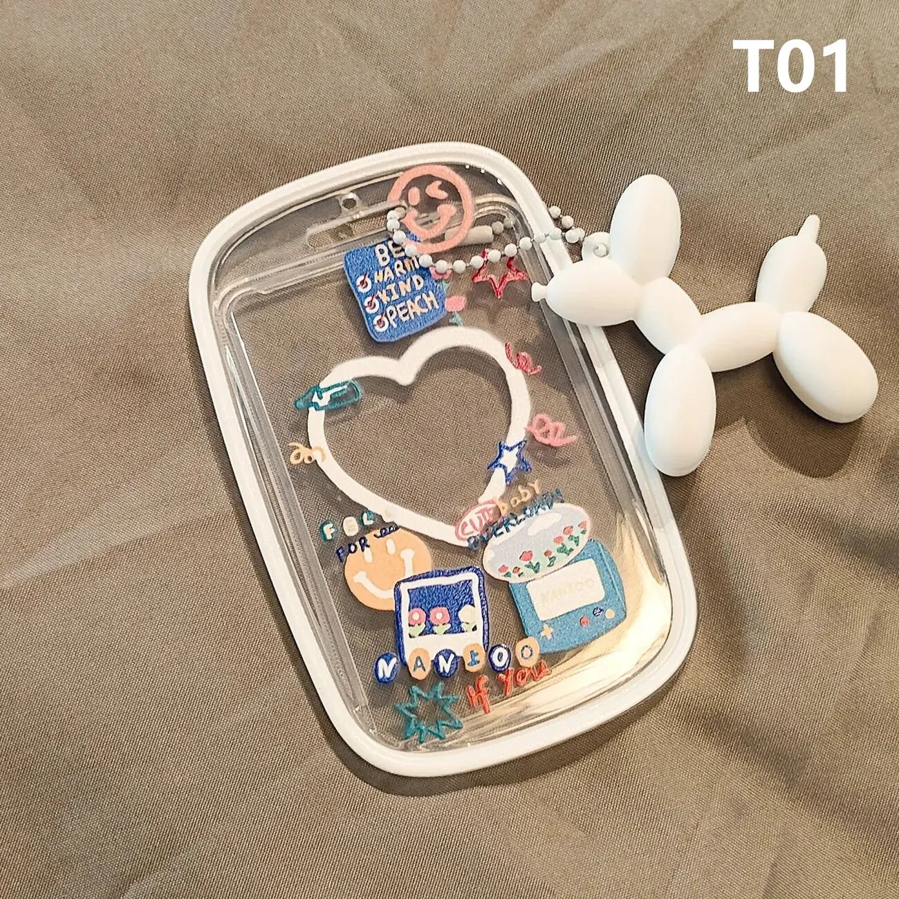 Bus Card Set 1PC Campus Card Subway Work Factory Brand Ins Set Meal ID Pick-up and Drop off Protec card protector idol card protector memory card protector