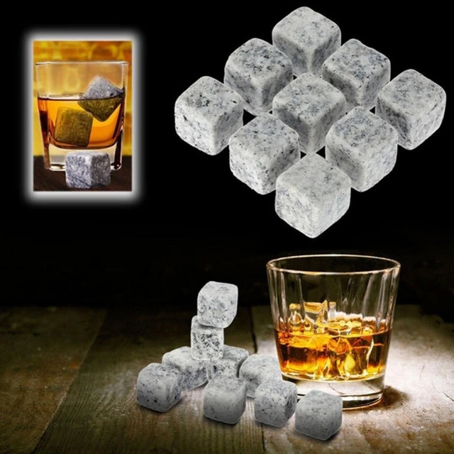 Natural Quartz Ice Cubes : whiskey stone