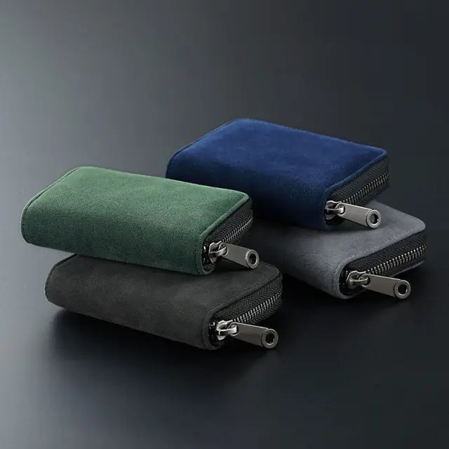Multifunctional Card Bag 11 Cards Slot Credit Card Holder Anti Demagnetization Wallets Cards Cover Zipper Card Wallet for Men 3
